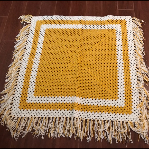 Handmade Crochet Throw Blanket